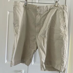 Polo by Ralph Lauren- Flat Front Shorts, Khaki, Size 40Tall